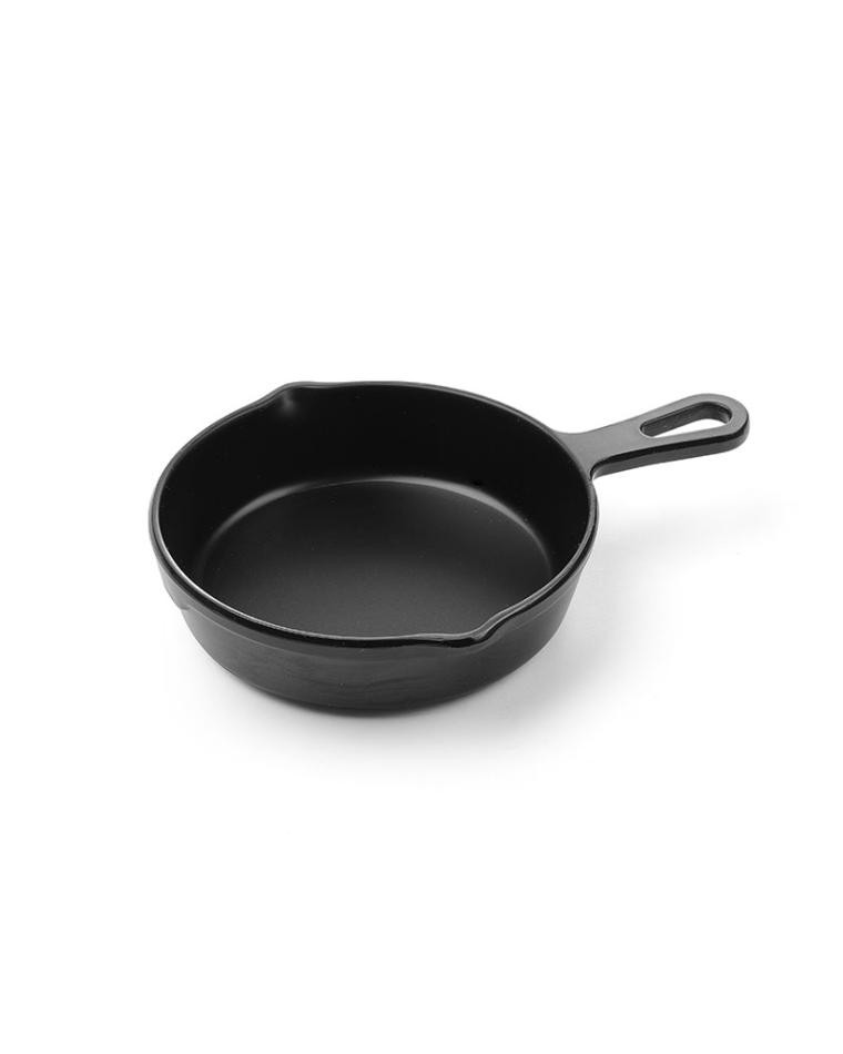 Mini steelpan - Little chef - Melamine - Zwart - Hendi - 564509