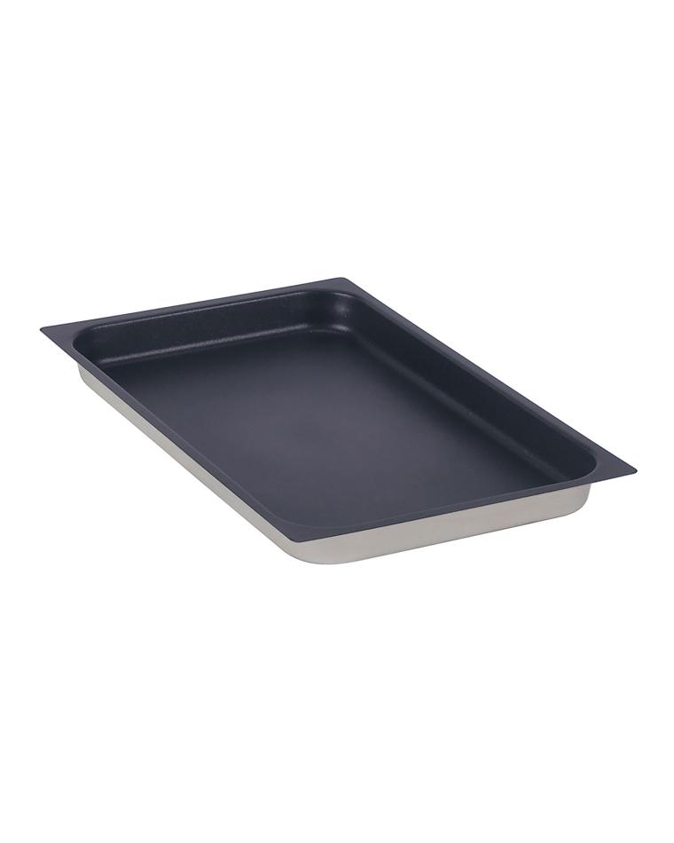 Bakplaat - 1/1 GN - 65 mm - Aluminium - Teflon laag - Promoline