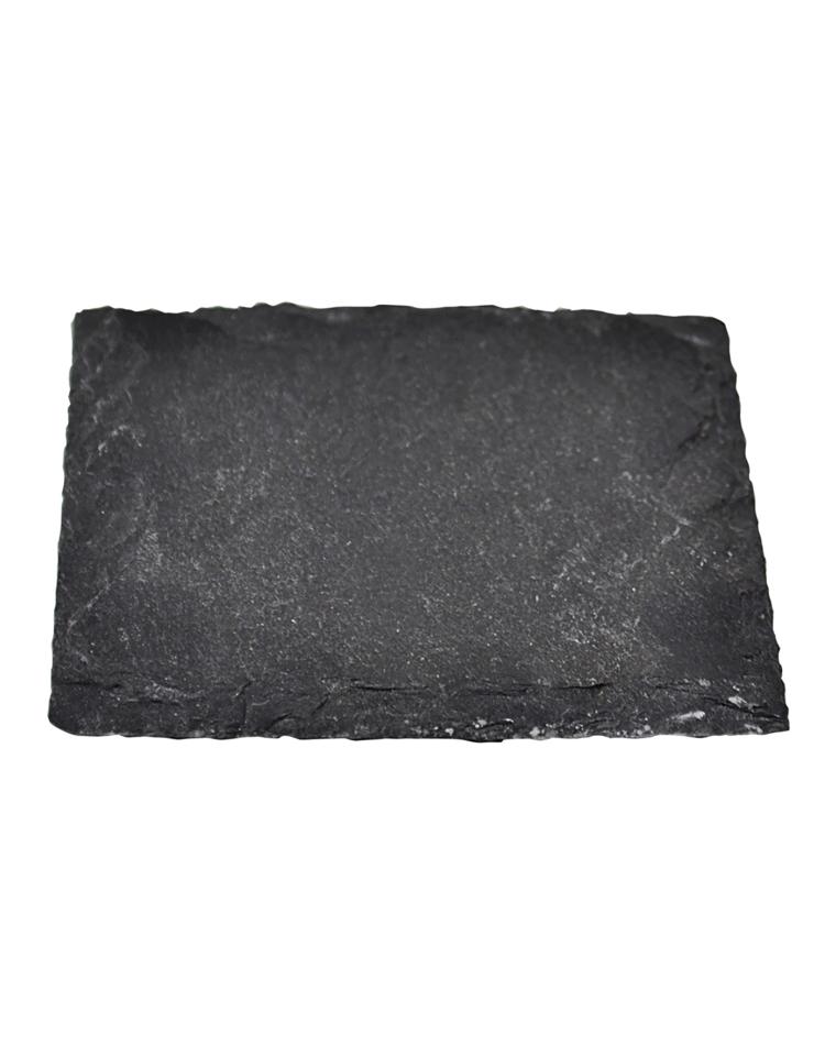 Bord - Leisteen - 10 x 10 CM - Zwart - Promoline