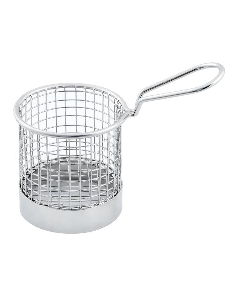 Fritesmandje - RVS - 8 CM - Promoline