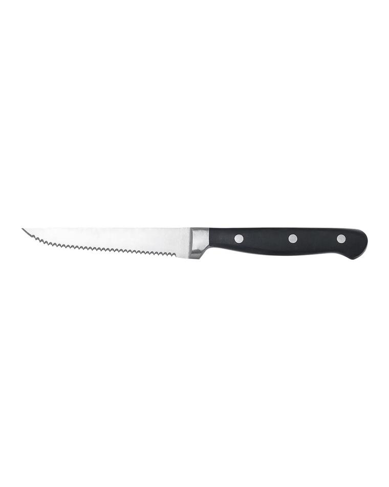 Steakmes - 13 CM - Gekarteld - Gesmeed - Promoline