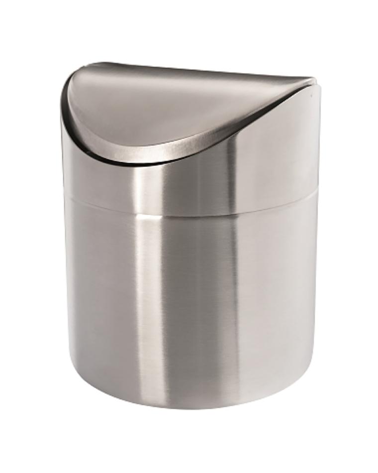 Tafel afvalbakje - RVS - Ø12 x H 16 CM - Promoline