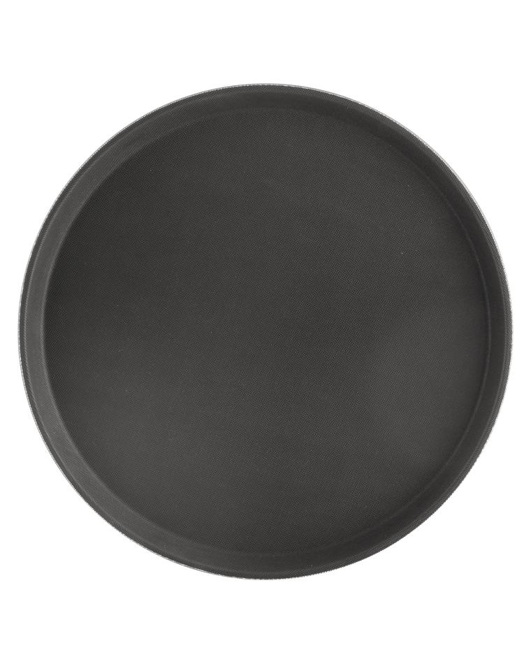 Dienblad - Anti Slip - Ø35.5 CM - Zwart - Promoline