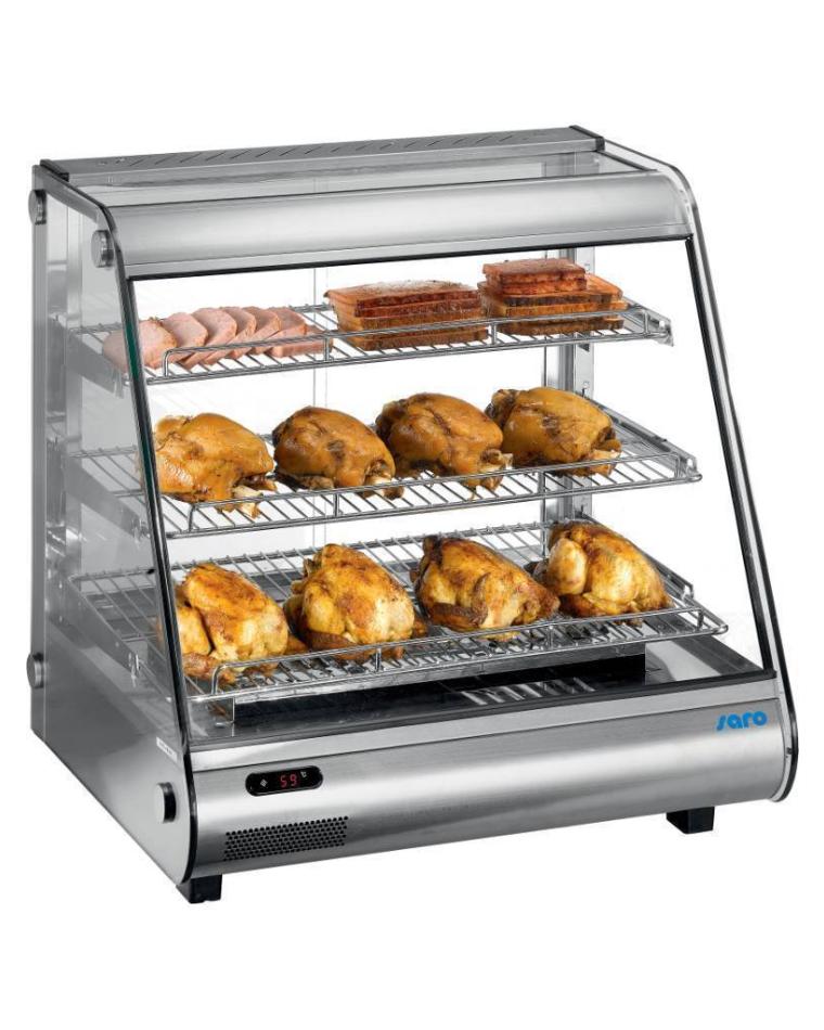 Warmhoudvitrine - 160 Liter - Saro - 330-1052