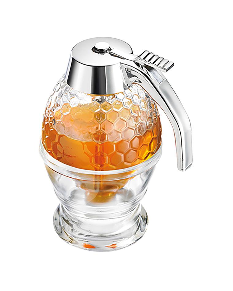 Doseerschenker - H 14.4 CM - 0.423 KG - Ø8.3 CM - Glas - Transparant - 0.2 Liter - Westmark - 081032