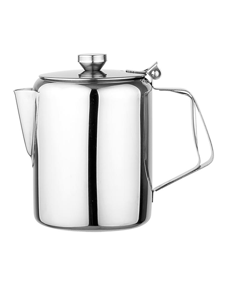 Koffiepot - H 14 CM - 0.28 KG - Ø10 CM - RVS - 1 Liter - 861009