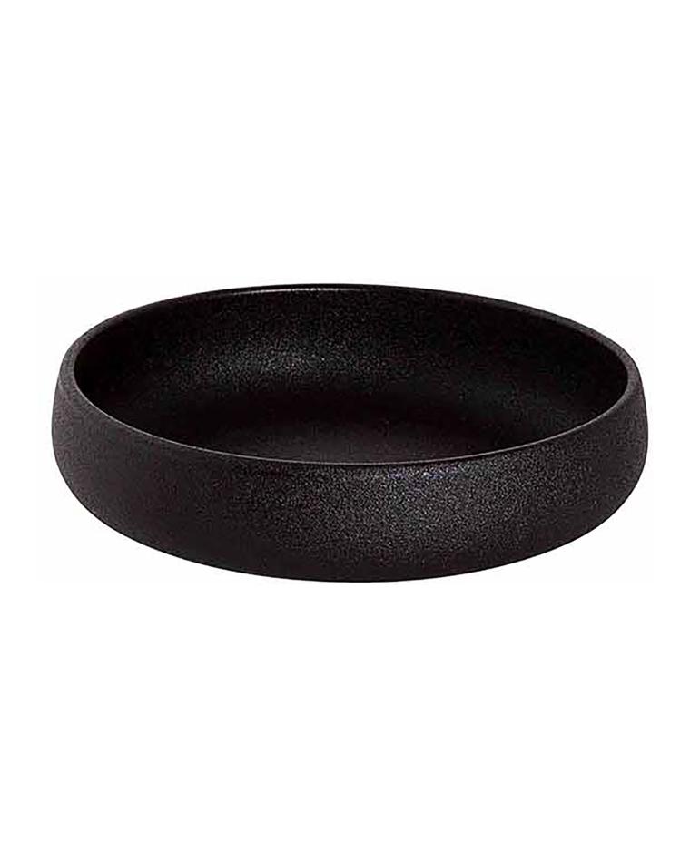 Schaal - Ø15.5 CM - 6 Stuks - Zwart - Maastricht Porselein - Universe - 531343