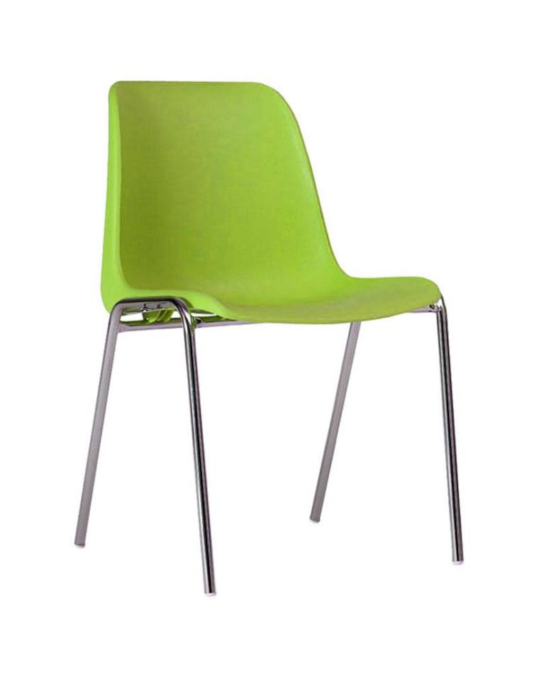 Horeca stoel - Helene - Licht groen - Stapelbaar - Promoline