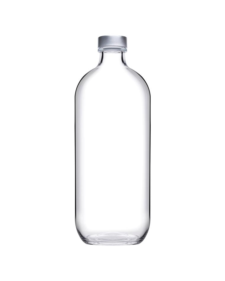 Fles - H 9.2 x Ø25 CM - 6 Stuks - Glas - Pasabahce - Iconic - 533045