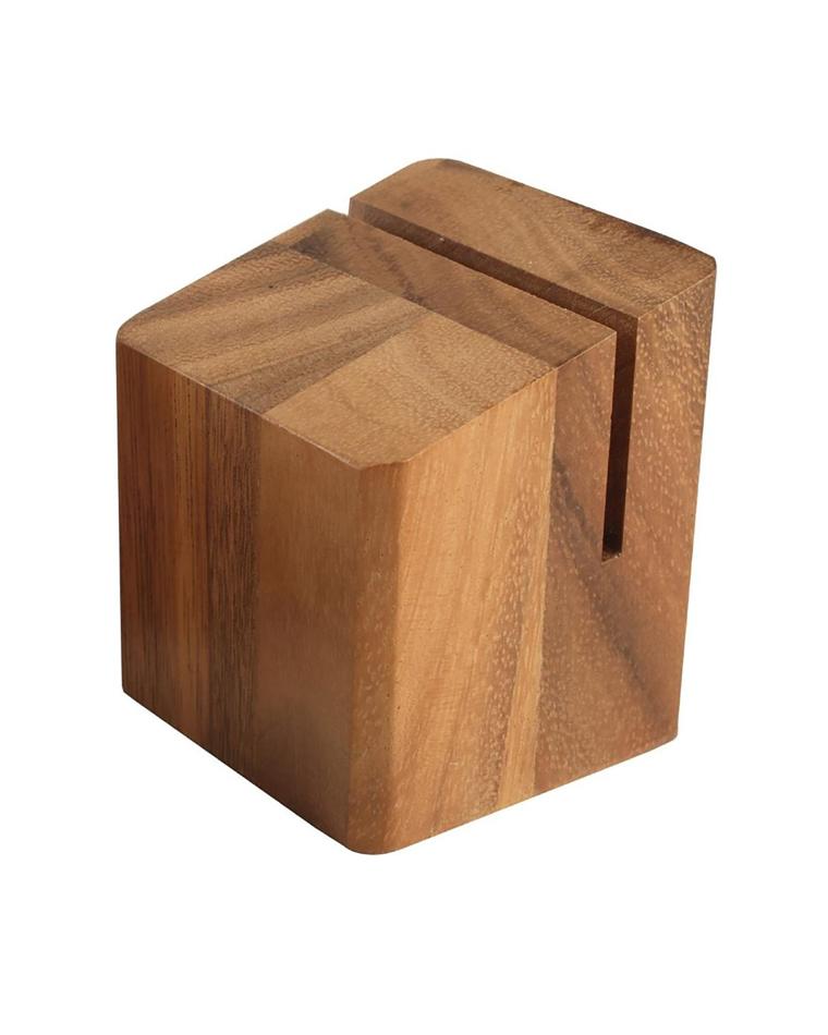 Menuhouder/Displaykratverhoger - H 6.5 x 5.5 x 5.5 CM - Hout - T&G Woodware - GL068