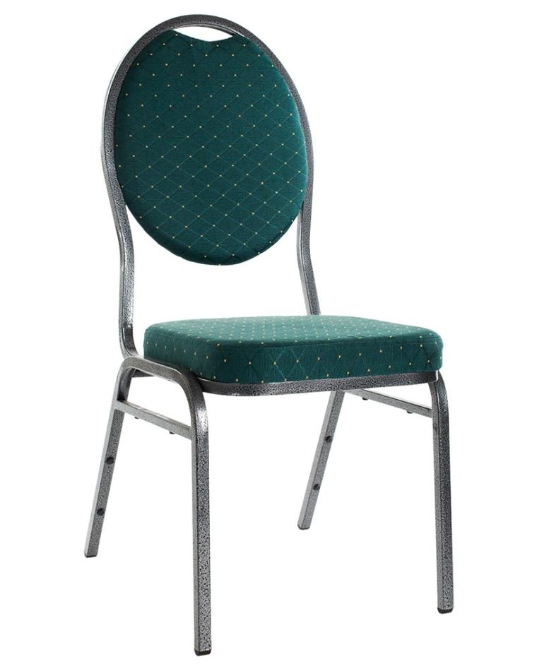Stackchair / Stapelstoel - Havana Groen - Hamerslag - Promoline