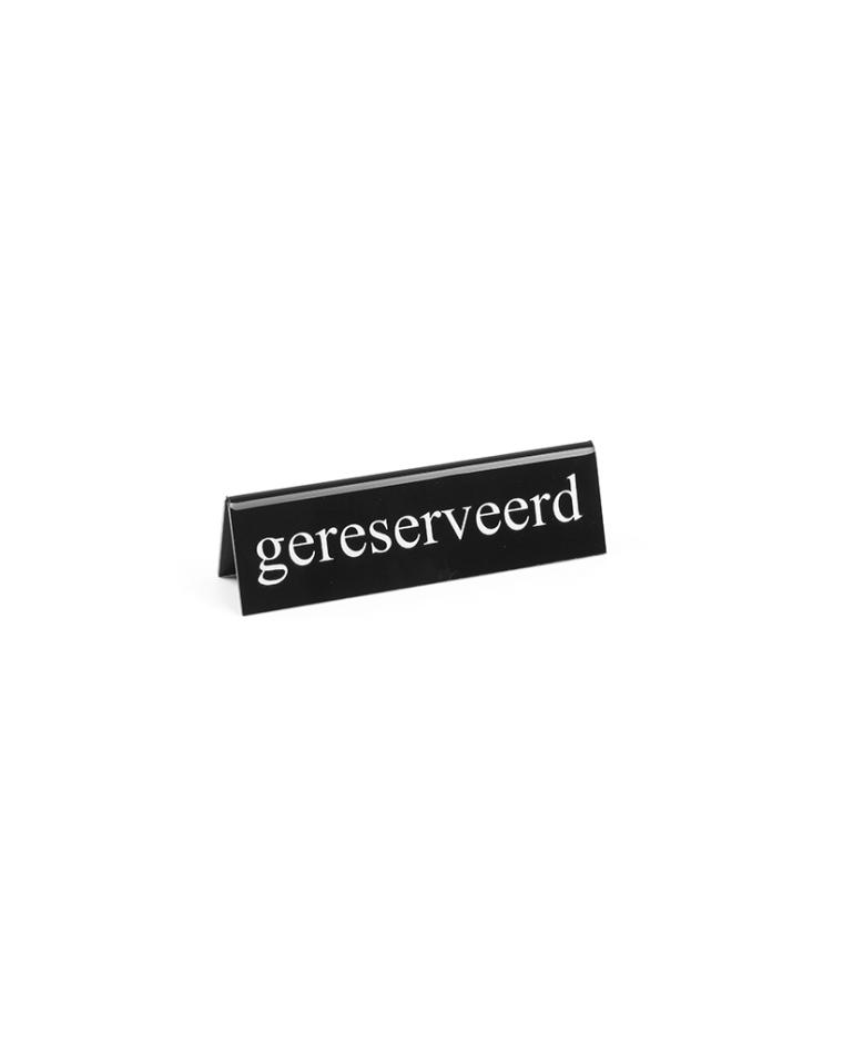 Tafelstandaard - Gereserveerd - 13 cm - Hendi - 663745