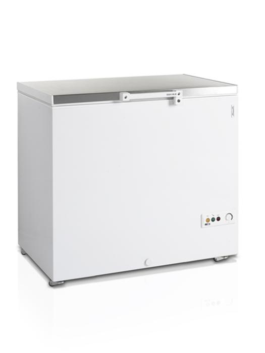 Gastro-Gefrierschrank - 300 Liter - Edelstahldeckel - Tefcold