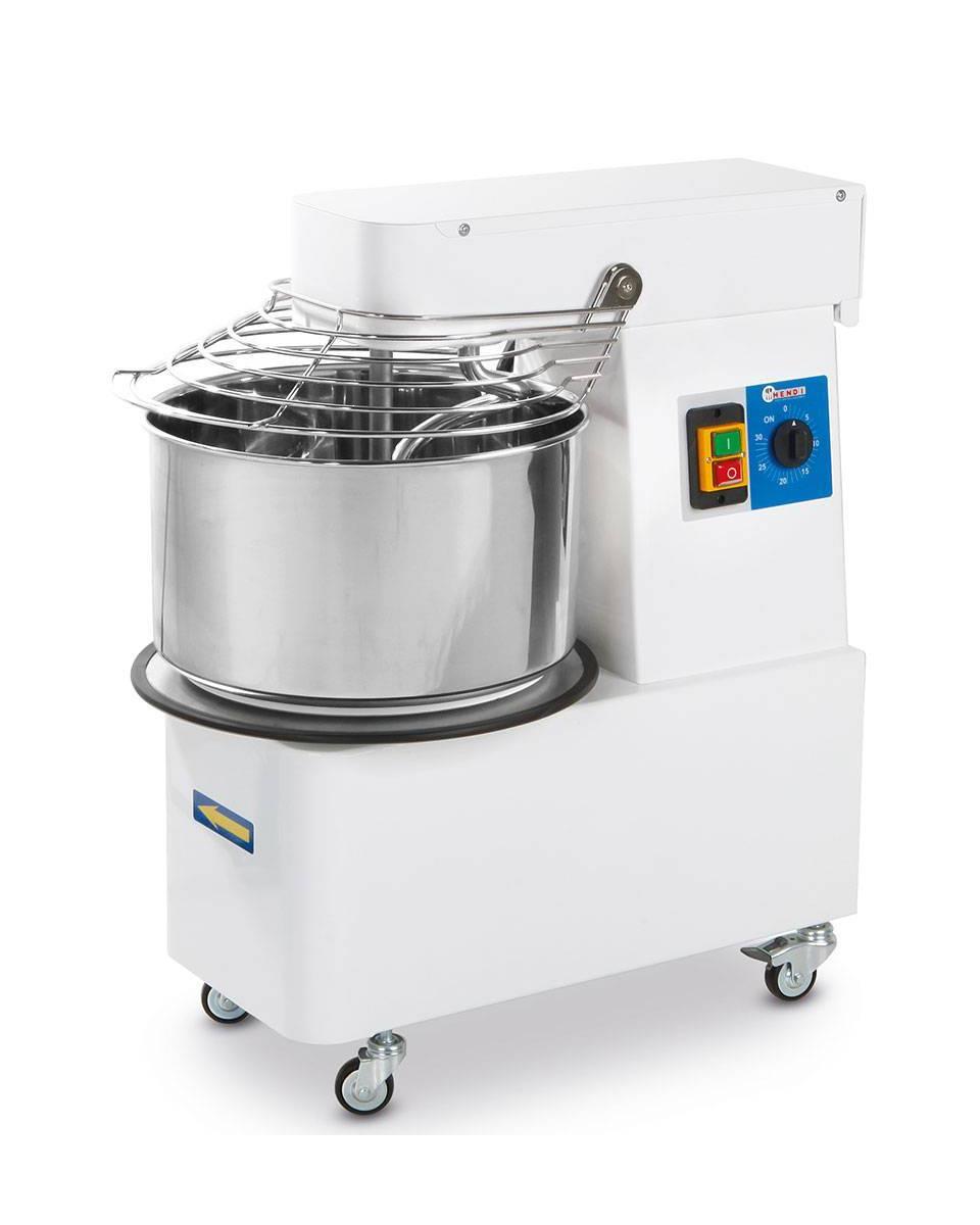 Deegkneedmachine met Gefixeerde Kom - 20L - Hendi - 226209