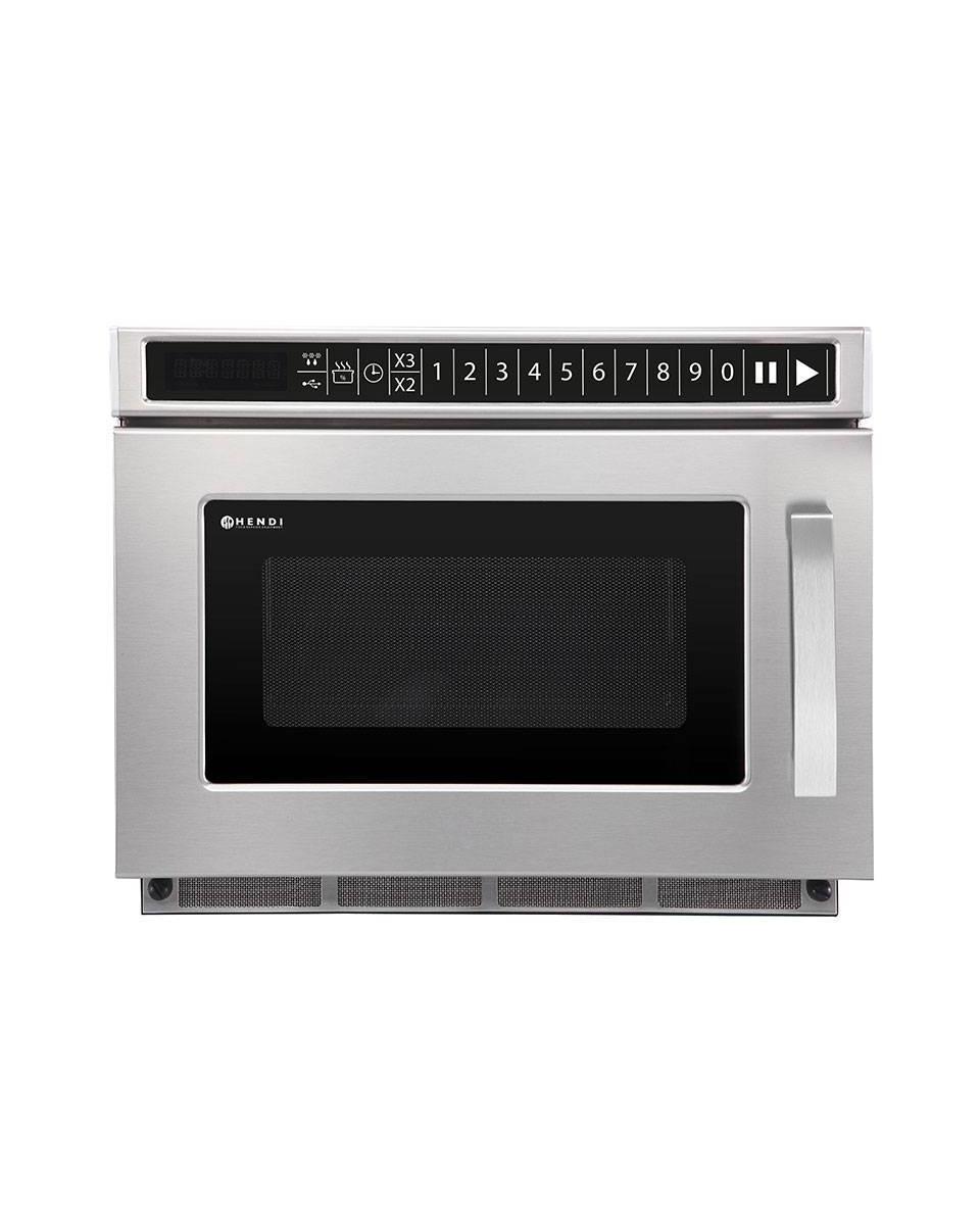 Magnetron Programmeerbaar met USB - 1800W - Hendi - 281376