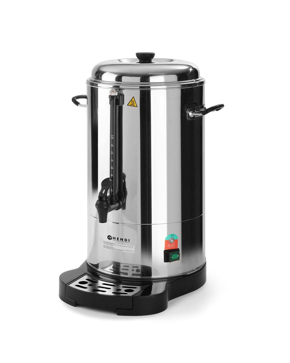 Koffie percolator - 10 liter - Dubbelwandig - Hendi - 211205