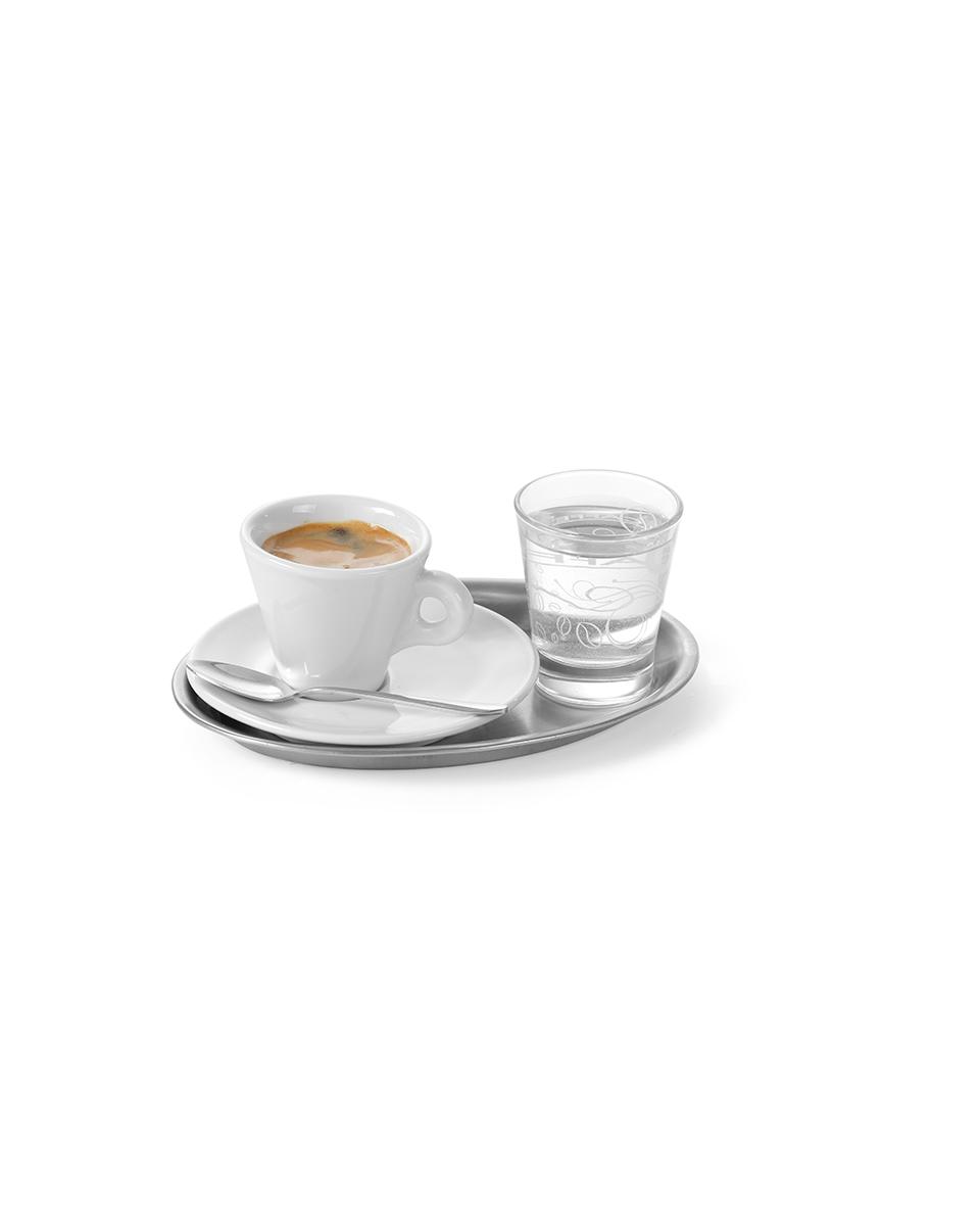 Koffieplateau - RVS - 20 X 14 CM - Hendi - 405000
