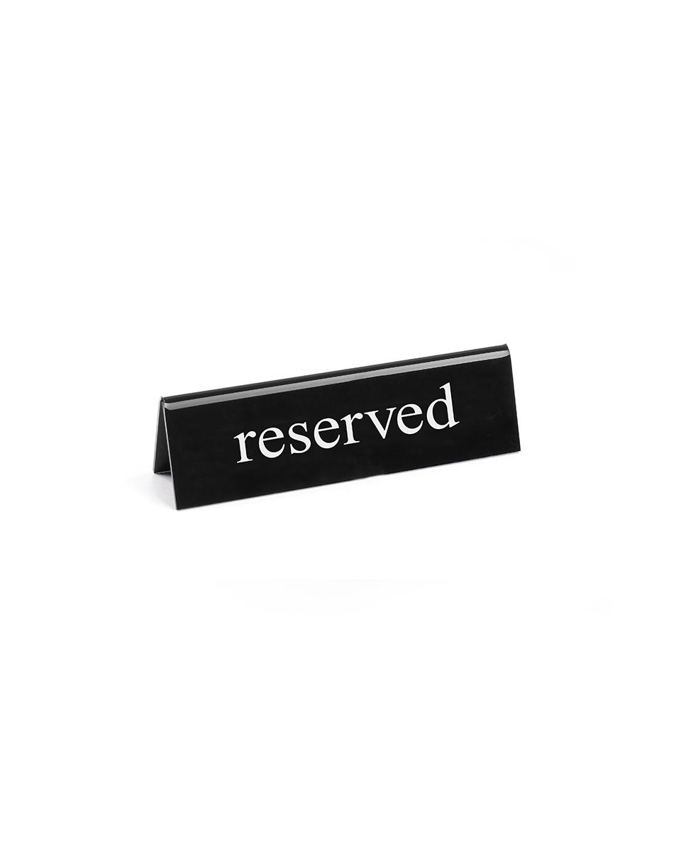 Tafelstandaard - Reserviert - 13 cm - Hendi - 663479