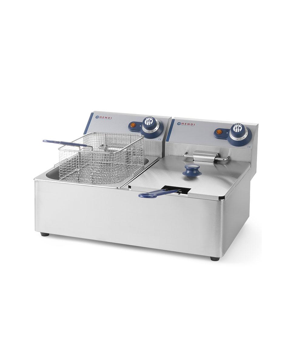 Friteuse Blue Line - 2 x 6 Liter - Hendi - 205853