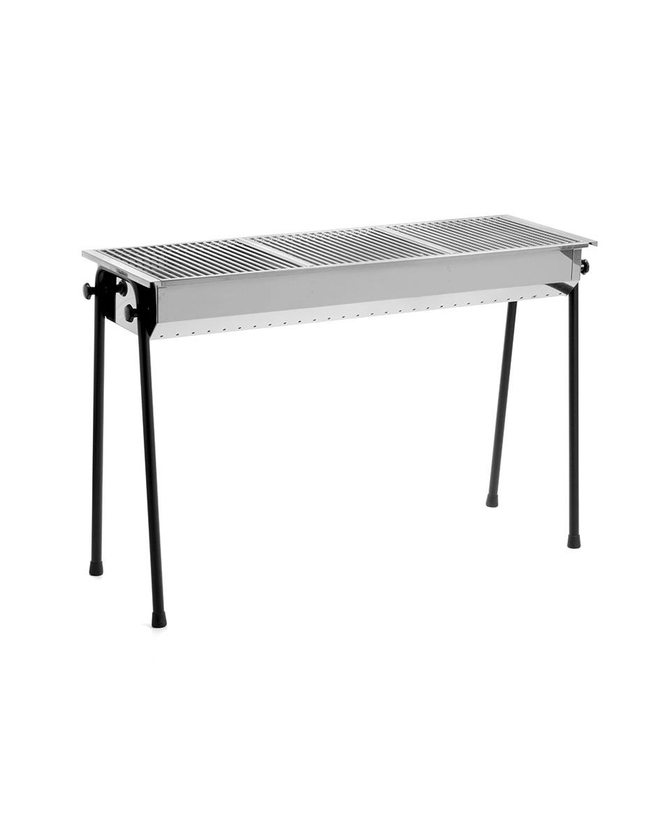 Houtskoolbarbecue Resto - 114 X 38 CM - Hendi - 150801