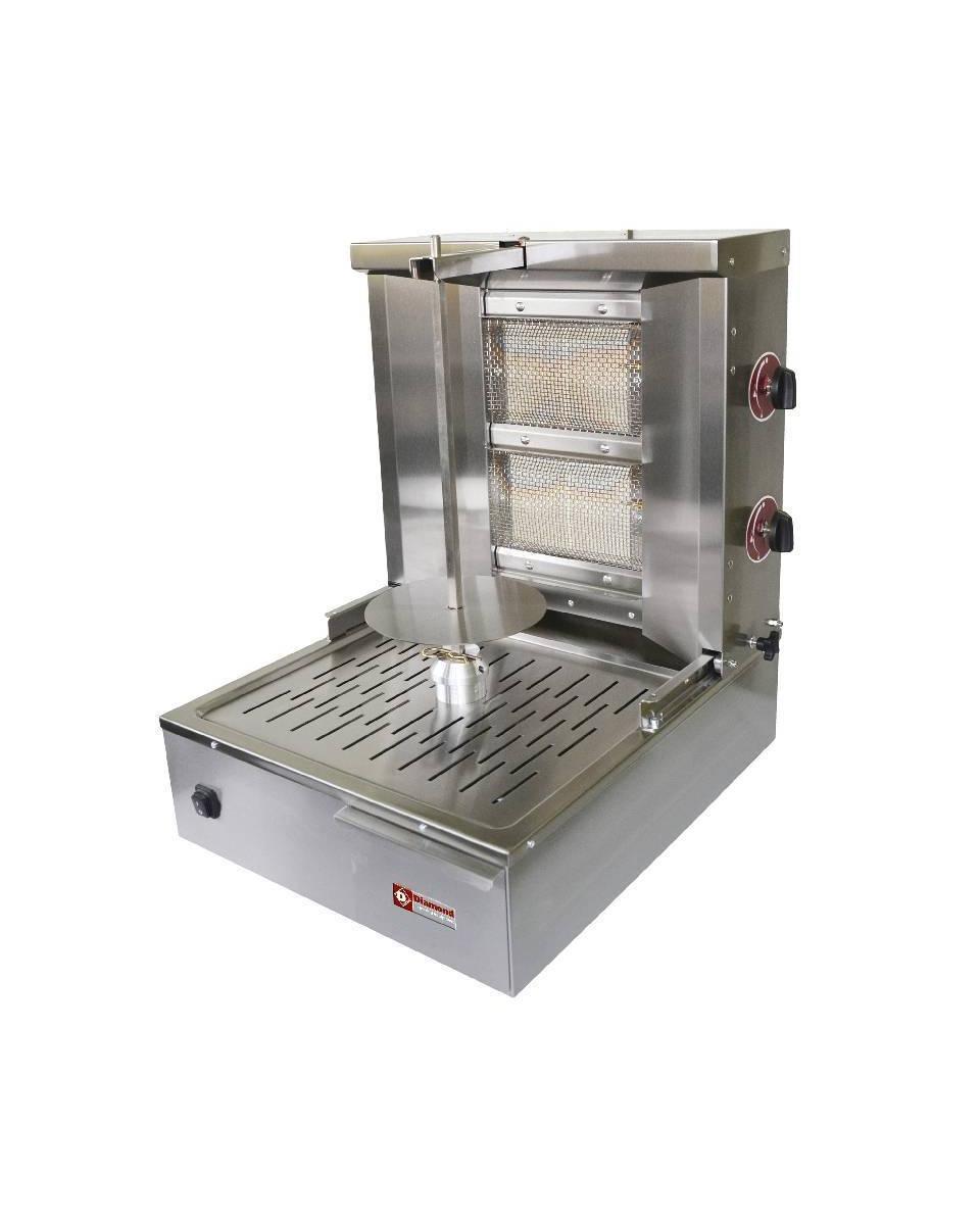 Gyros grill - Gas - 20 KG - 0.15kW - Diamond - KEB-G41