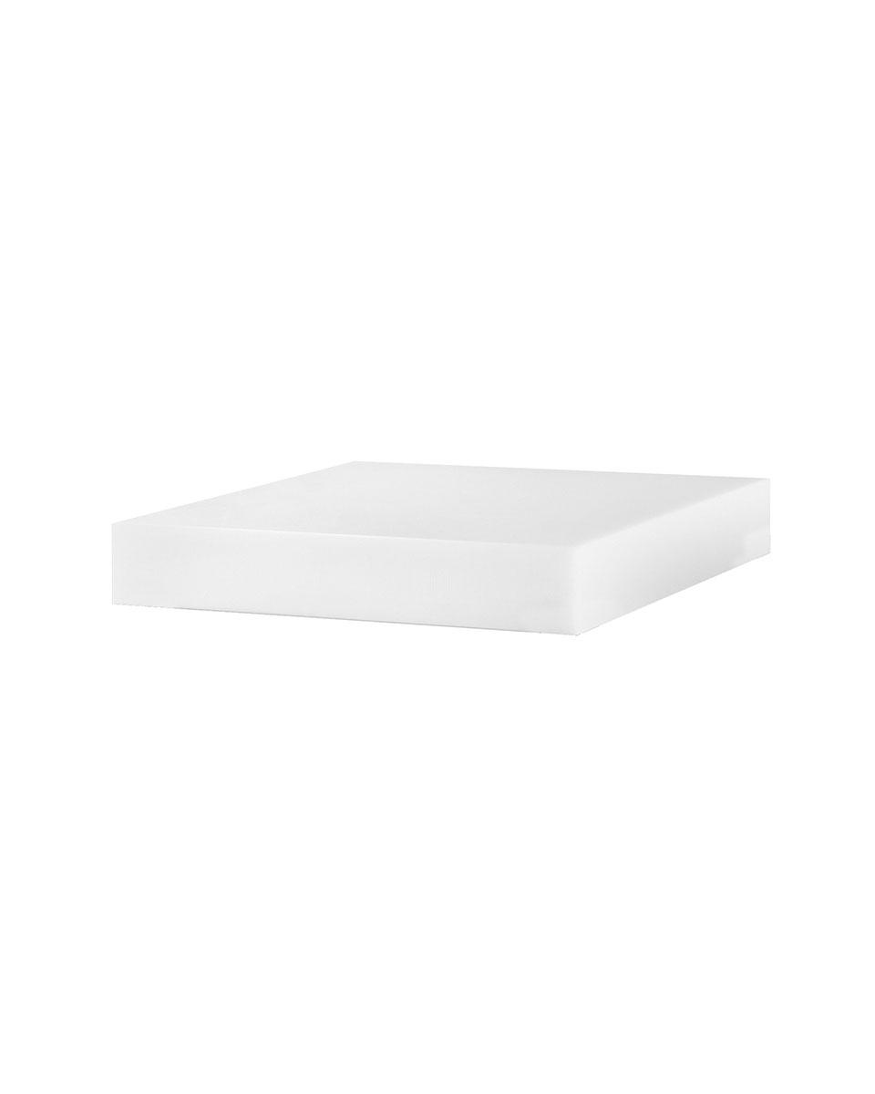 Hakblok - Polyethyleen - 8 cm - Zonder onderstel - Hendi - 505663