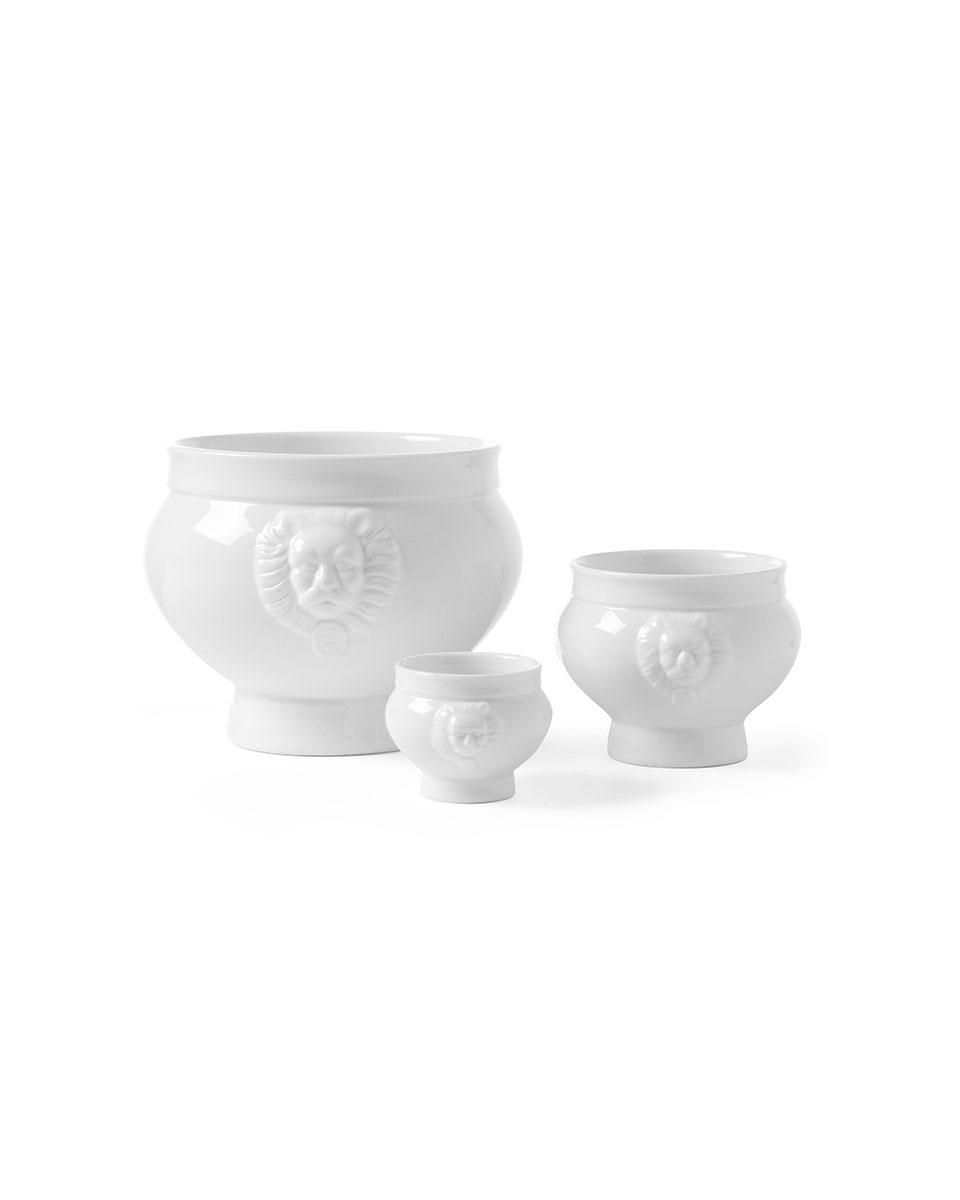 Soepkom - 4 stuks - Lionhead - Ø 12 cm - 250 ML - Porselein - Hendi - 784761