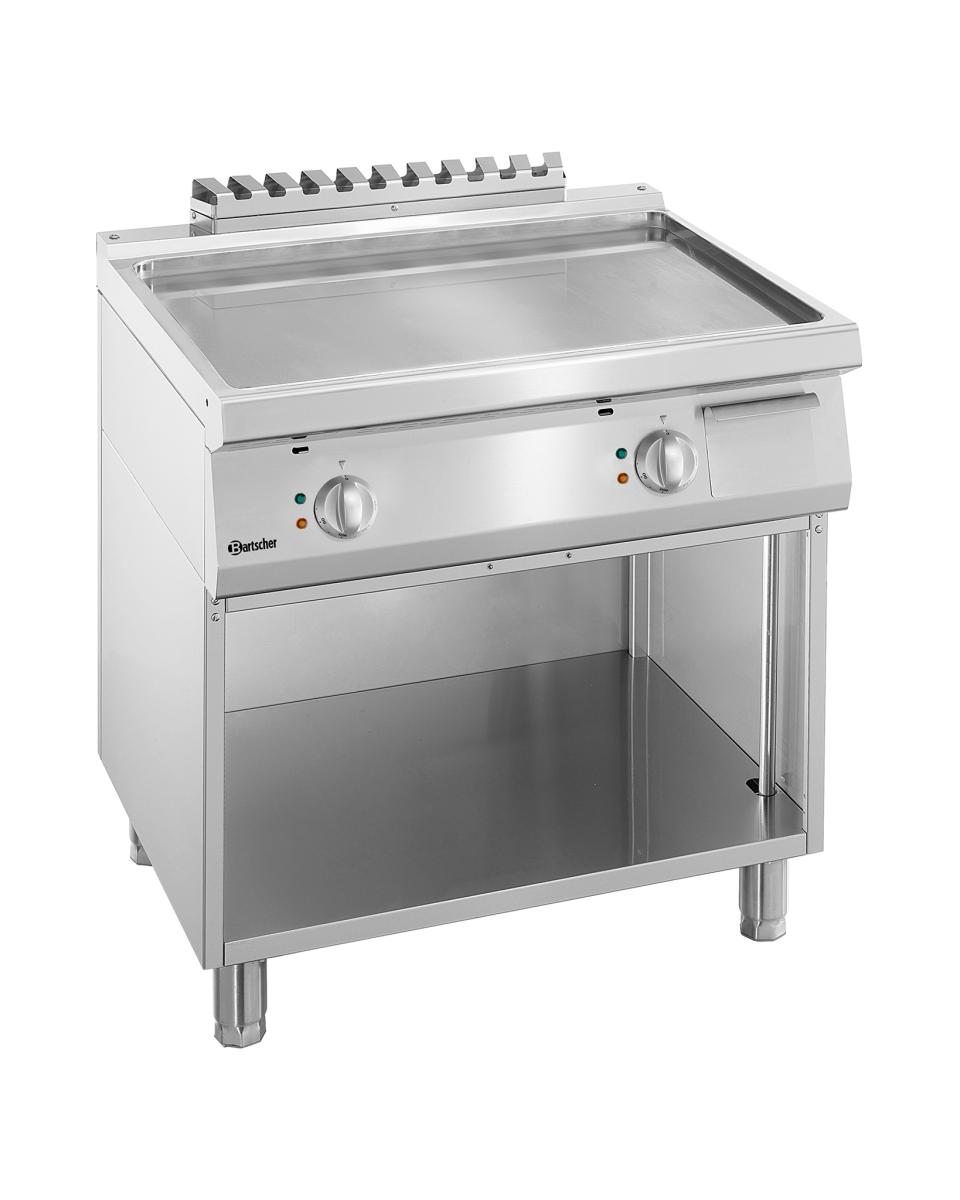 Grillplaat - Elektrisch - 2 Zones - Glad - Bartscher - 286508