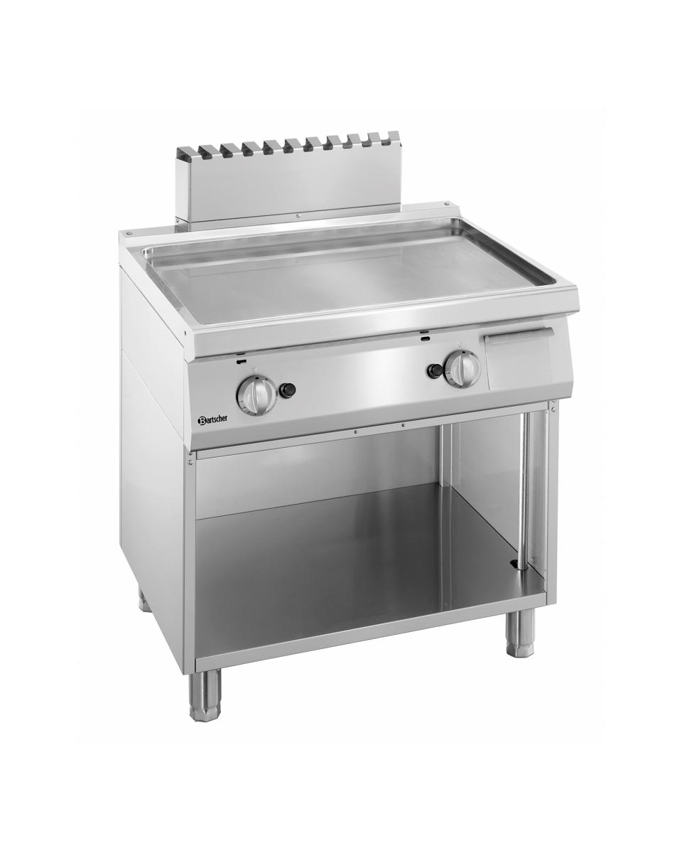 Grillplaat - Gas - 2 Zones - Glad - Bartscher - 2855081