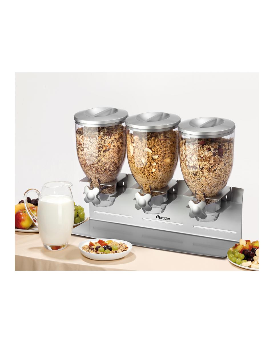 Granendispenser - 3 x 3.5 Liter - Bartscher - 500379