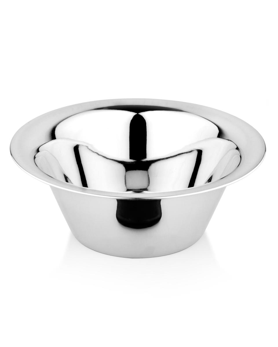 Mengkom - Ø25 CM - Laag model - RVS - Promoline