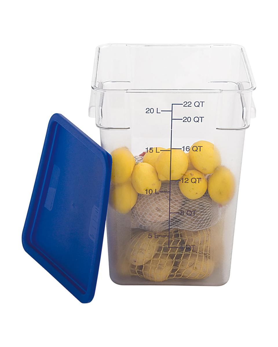Voedselcontainer - Poly - Maatverdeling - H 40 x 30 x 30 CM - 20.8 Liter - Promoline