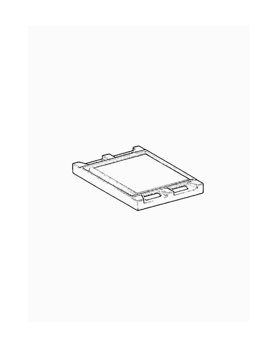 Grillplaat gasfornuis - 900 Line - 1 brander - Glad - Diamond - A99/PL1F