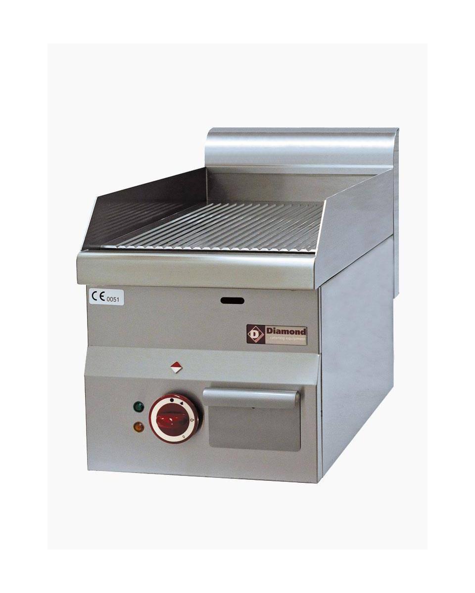 Bakplaat - Elektrisch - Geribbeld - 30 CM - Diamond - E60/PR3T