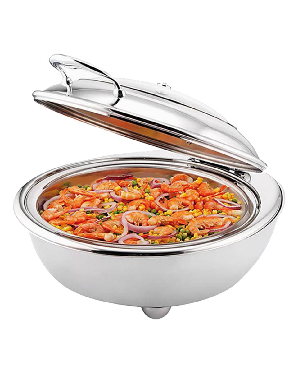 Chafing Dish - H 25.2 x 44.6 x 50.5 CM - 6.79 KG - 220 - 240 V - 310 W - RVS 18/10 - 861130