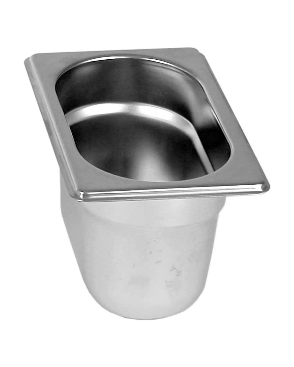 Gastronormbak - RVS - 1/9 GN - 100 mm - Promoline