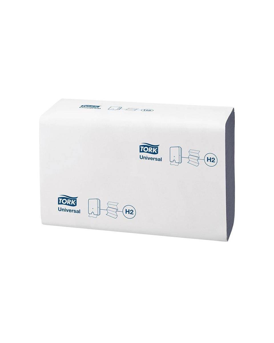 Papieren handdoeken - 12 stuks - Blauw - H 38.5 x 30 x 13 CM - Papier - Tork - Y038