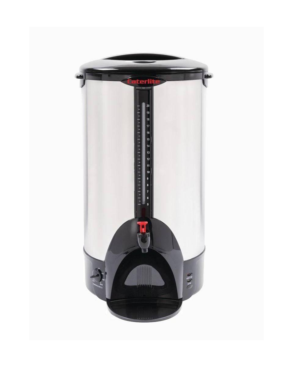 Waterkoker - 8 Liter - H 43 x 30 x 30 CM - 230 V - RVS - Caterlite - J709