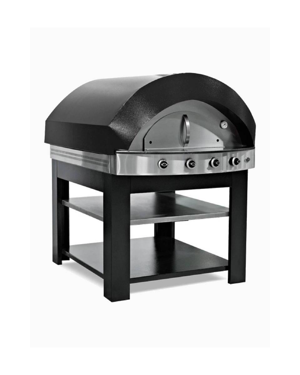 Pizza oven - Gas - 1 Kamer - Deluxe - Incl. onderstel - Promoline