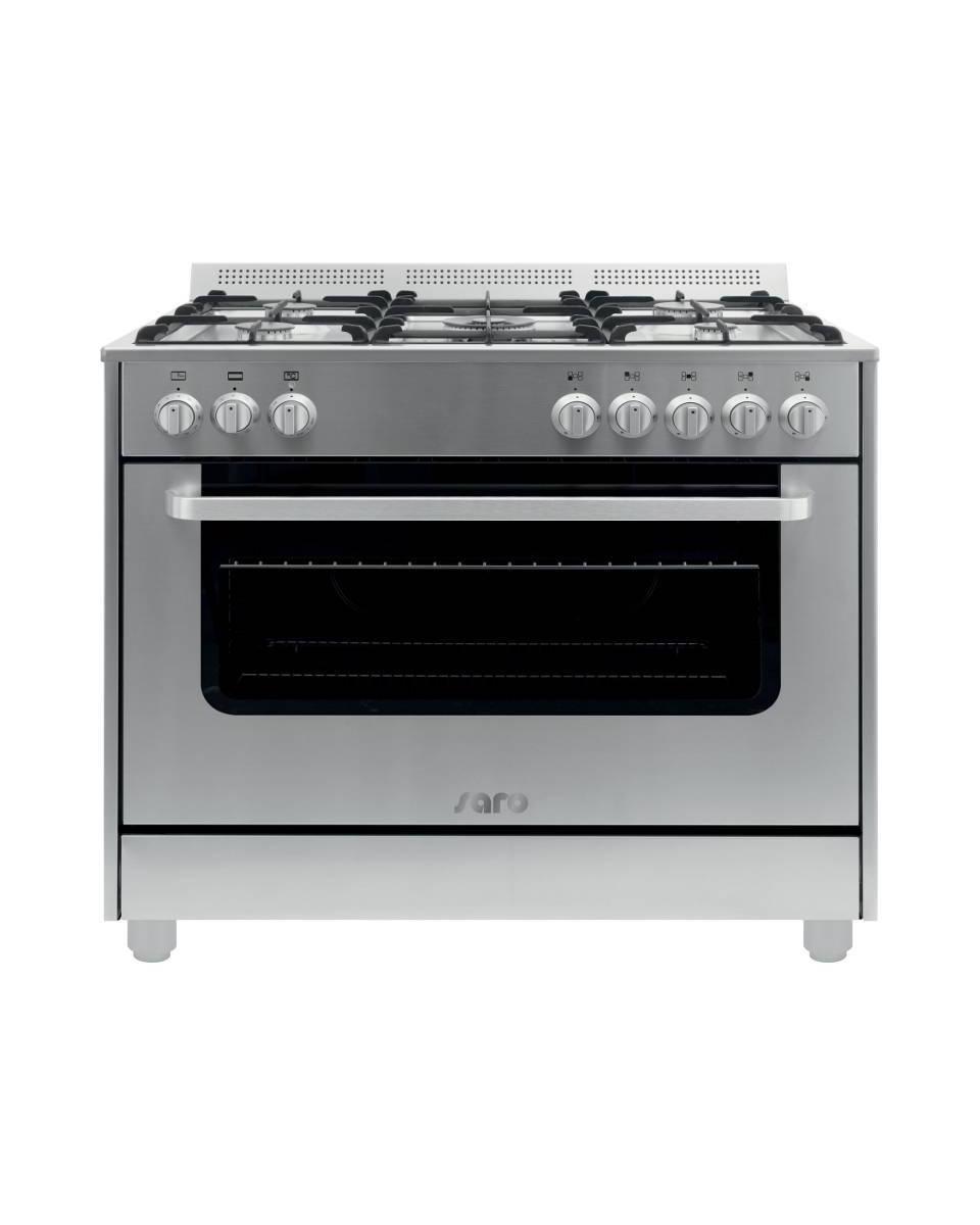 Gasfornuis - Elektrische oven - 5 Pits - Saro - 331-1160