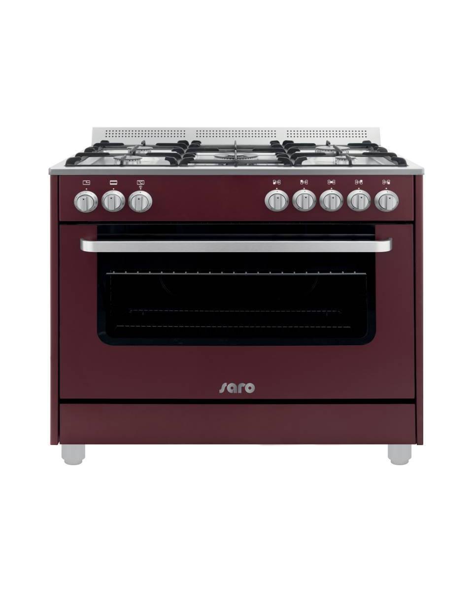 Gasfornuis - Elektrische oven - 5 Pits - Saro - 331-10555