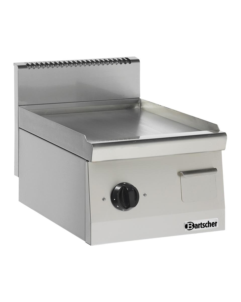 Grillplaat - Elektrisch - 1 Zone - Glad - Bartscher - 132115