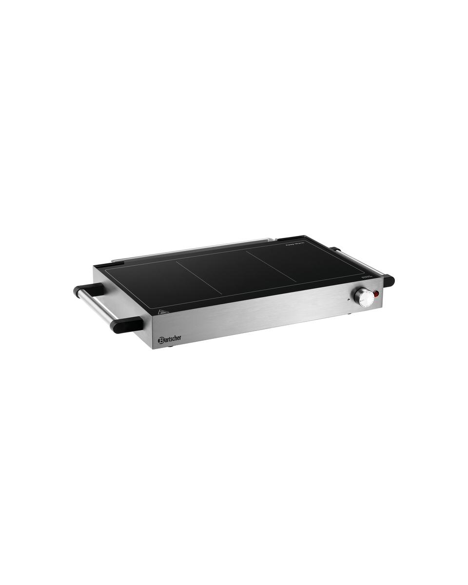 Grillplaat - Elektrisch - 1 Zone - Glad - Bartscher - 104919
