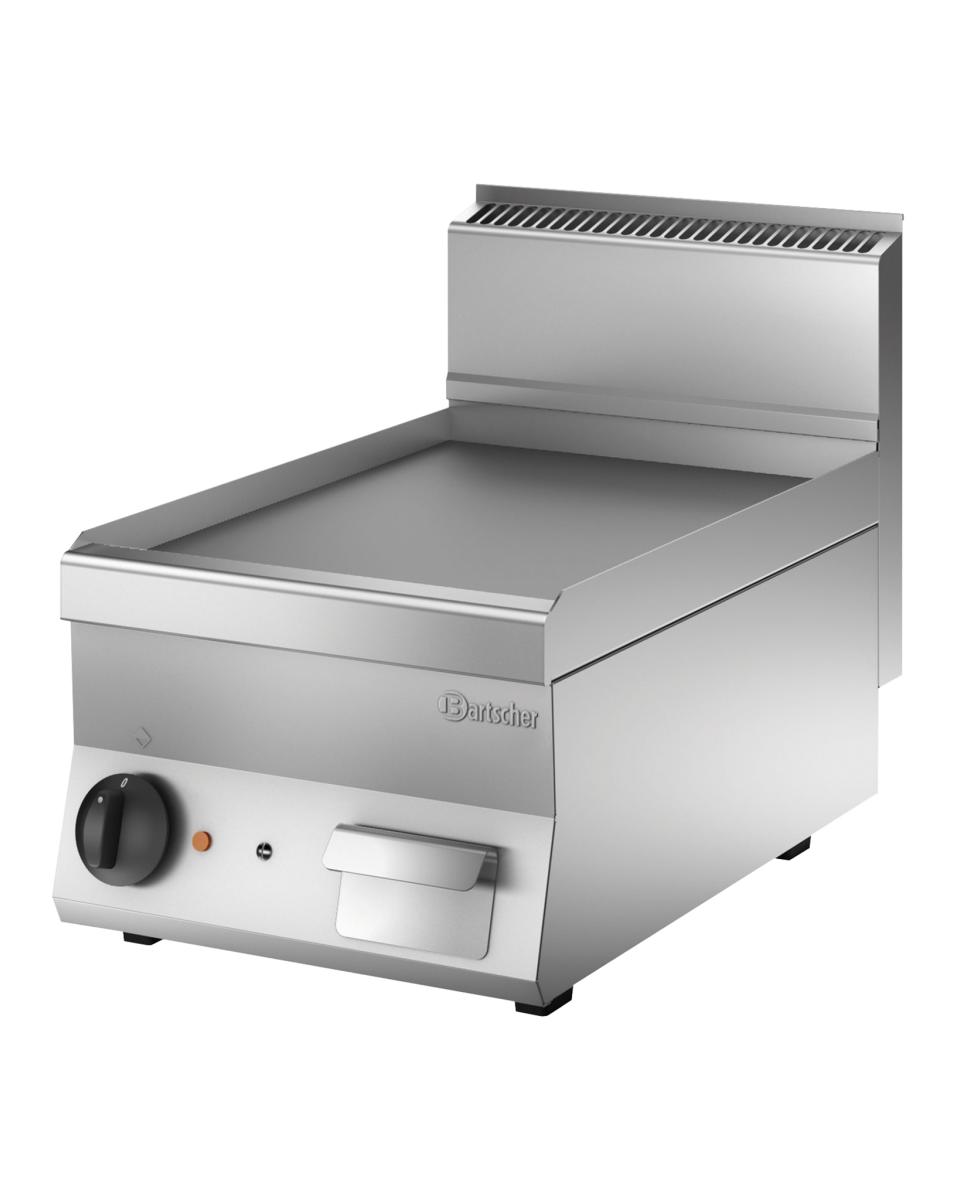 Grillplaat - Elektrisch - 1 Zone - Glad - Bartscher - 115108