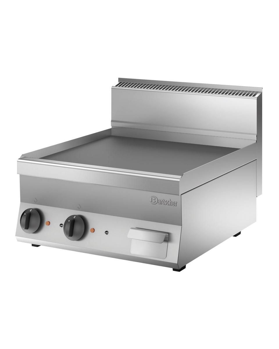 Grillplaat - Elektrisch - 2 Zones - Glad - Bartscher - 115109