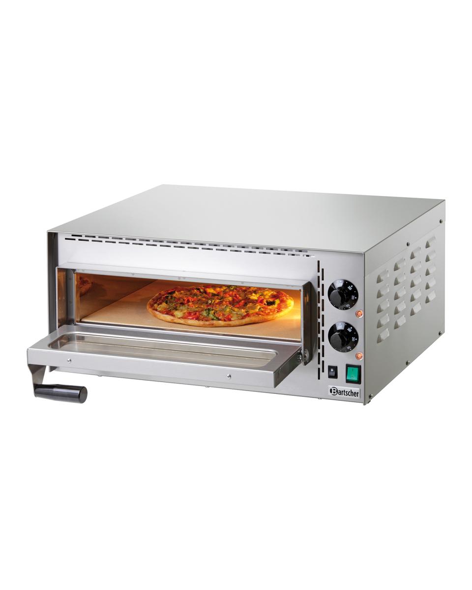 Pizzaoven - 1 x Ø35 CM - H 27 x 57.5 x 52.5 - Bartscher - 203530