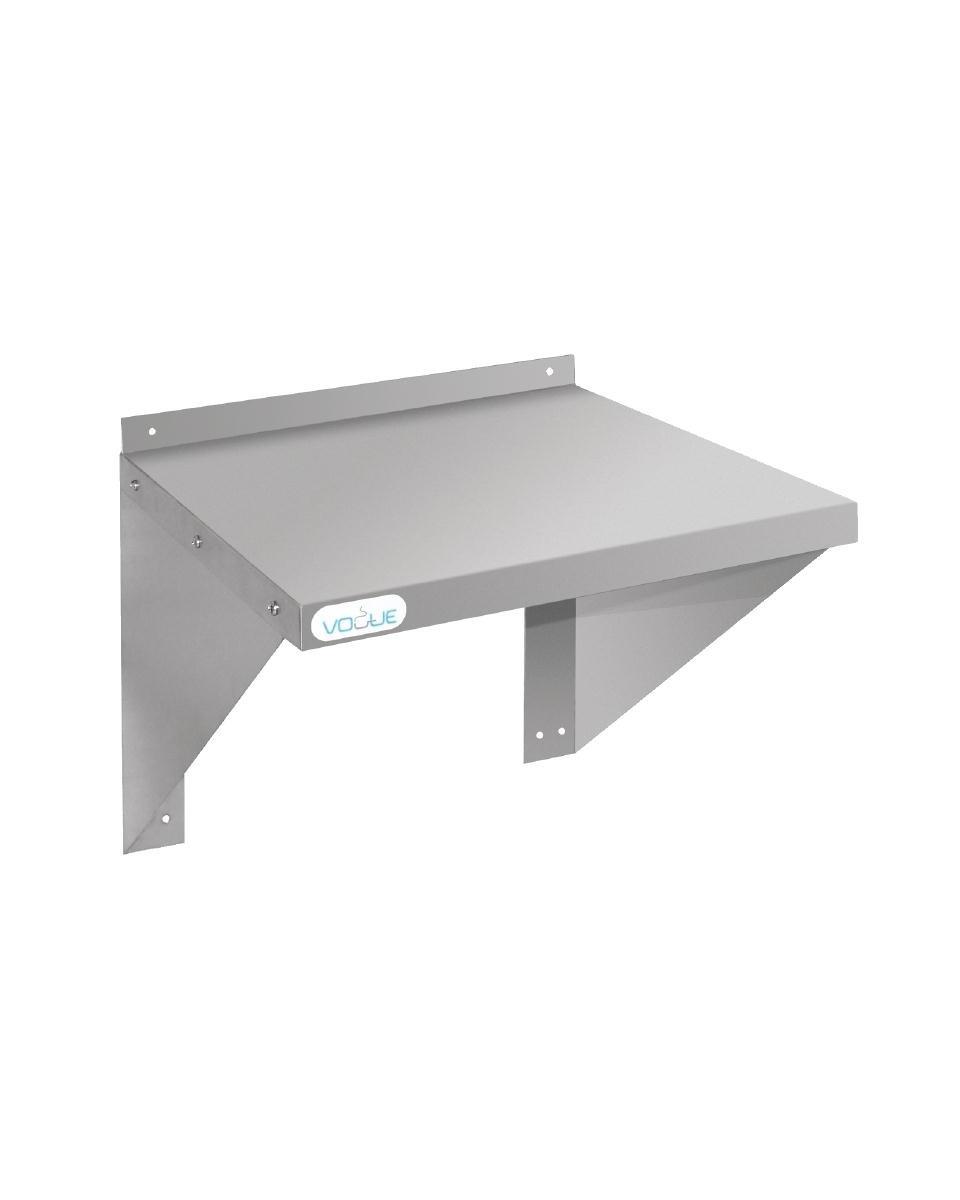 RVS Oven/Magnetron wandplank - Vogue - 56x56cm Op=Op