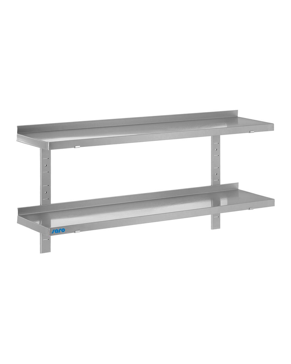 Wandschap - 2 Planken - 140 x 40 cm - Saro - 700-4535