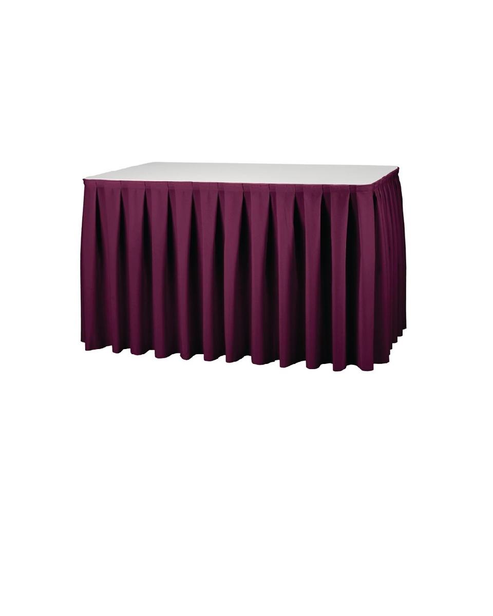 Tafelrok - H 73 CM - Bordeaux - T999