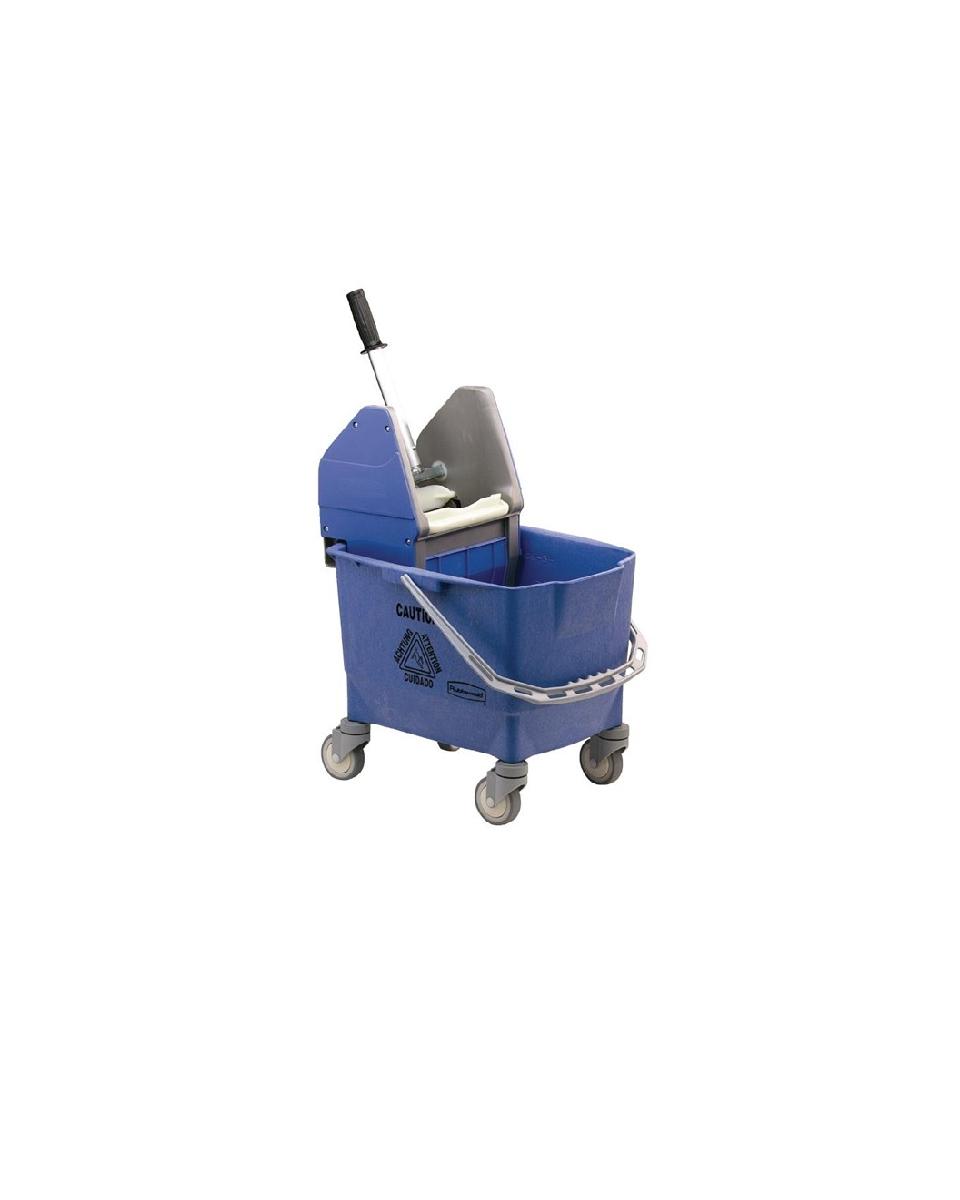 Rolemmer - Met wringer - 25 Liter - Blauw - Rubbermaid - M989